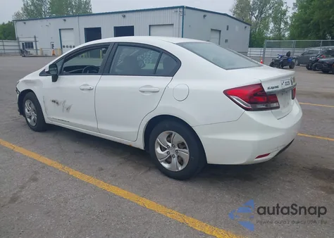 2013 Honda Civic Lx из США, поврежденный, VIN 19XFB2F59DE096842